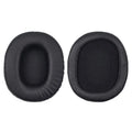 Black PU leather replacement earmuff covers for Sony MDR-1R headphones