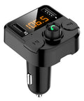 BT36B black car MP3 Bluetooth player with 1.1-inch display for cigarette lighter power connection