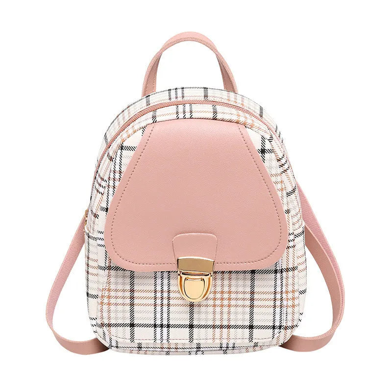 Diagonal one shoulder phone bag in PU leather available in five colours.