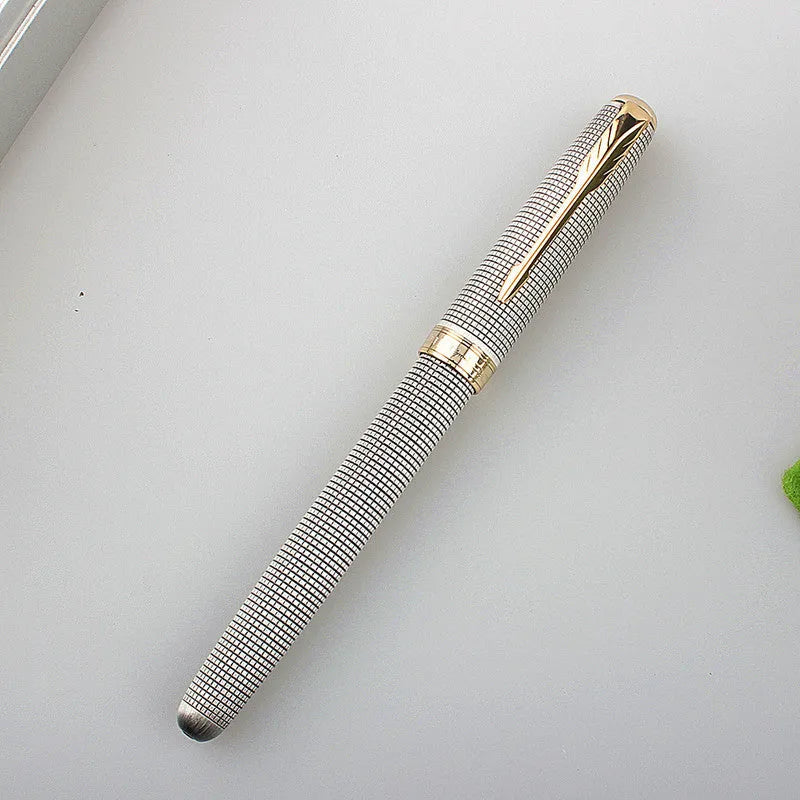 0.5mm stainless steel ballpoint pen shown in multiple colour variations for business office student writing