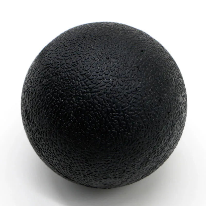 Round TPE yoga massage ball in 6.1 cm diameter, shown in green colour for muscle relaxation and full body massage