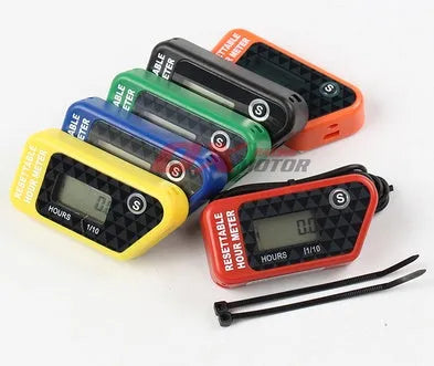 YSDS black waterproof LCD electronic maintenance reminder timer for vehicles and equipment