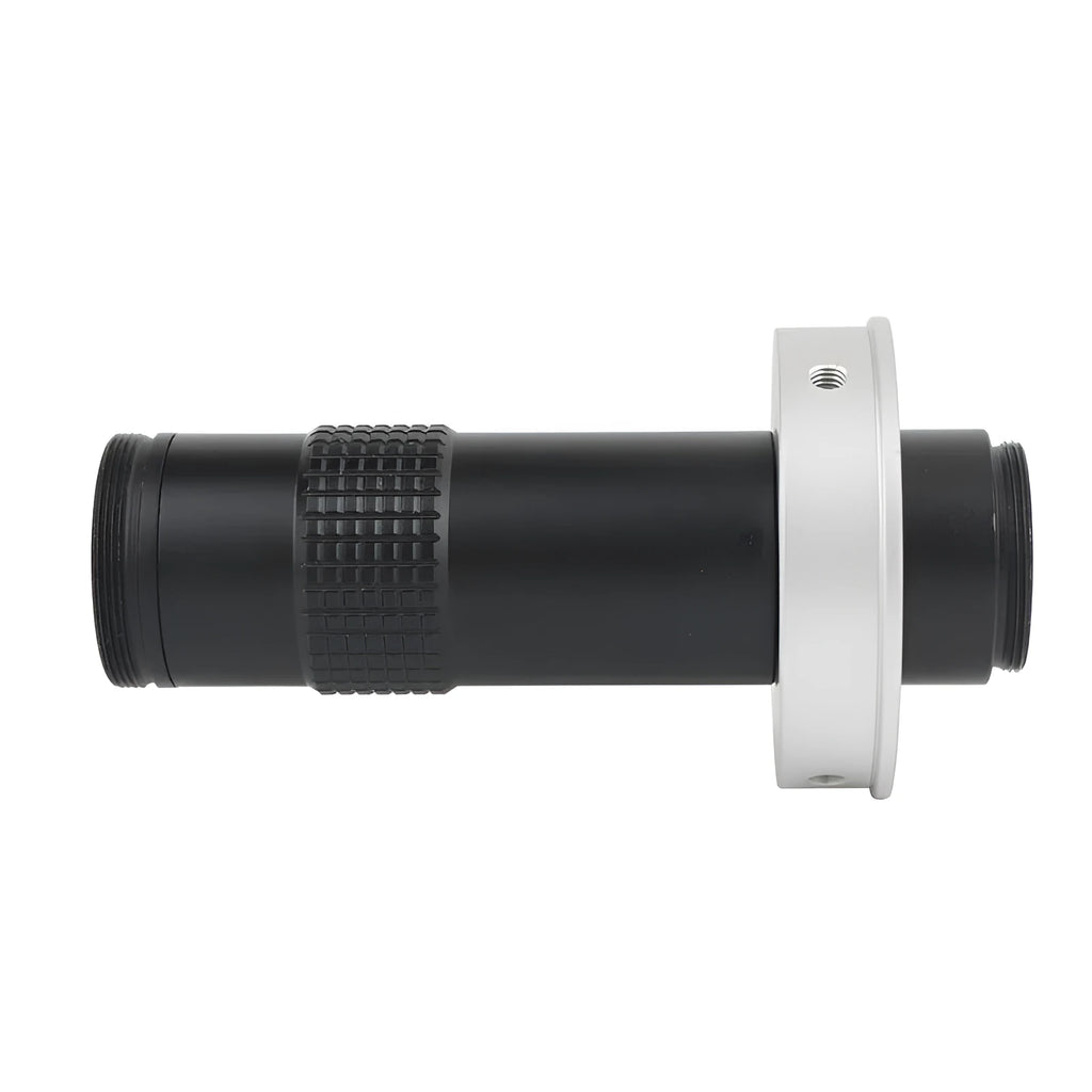 Black industrial camera monocular lens for PCB inspection with 130x magnification
