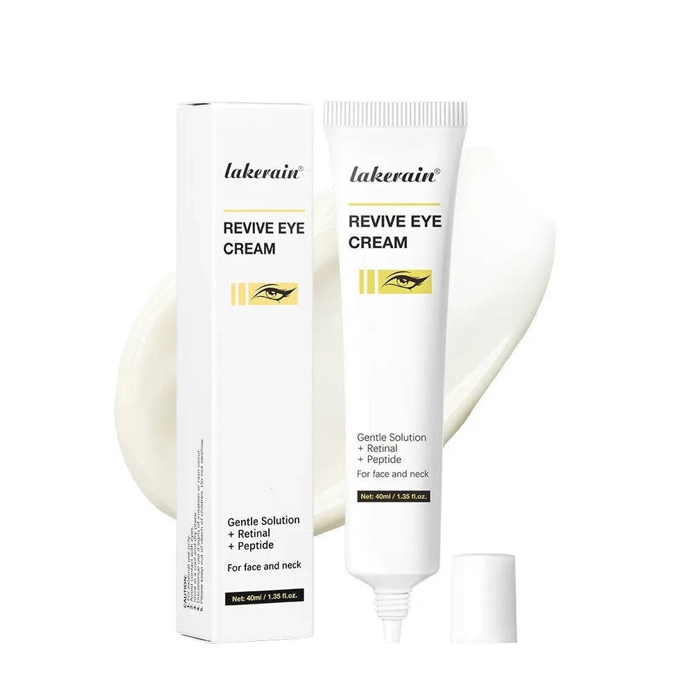 40ml bottle of retinol eye cream for treating dark circles, fine lines and eye bags.
