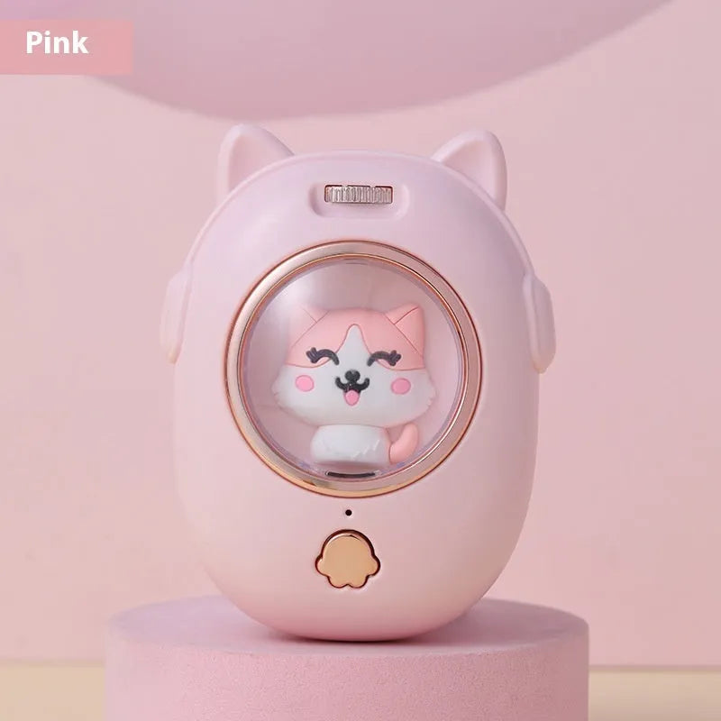 Pink and yellow ABS plastic pet comb with integrated laser toy function for cats and dogs