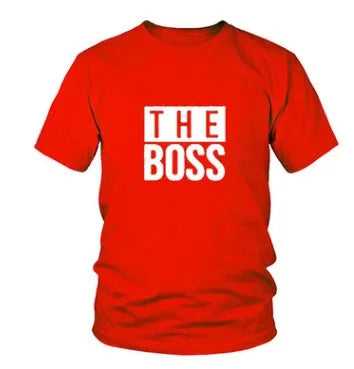 Plain loose fit round neck men's T-shirt on a hanger, front and back view, for DIY custom printing.