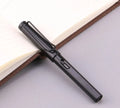 Frosted ink bag fountain pen in black and blue with 0.5mm and 0.38mm nib options