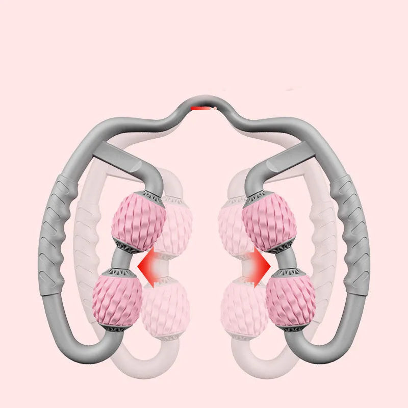 PP leg massager in 28.5cm x 23.5cm size with Black Pink colour option for home relaxation