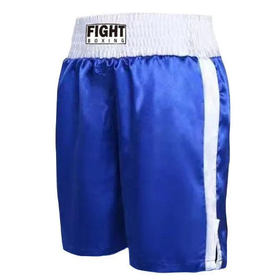 Boxing shorts for kickboxing training in multiple colour combinations with size options from XS to XXXL