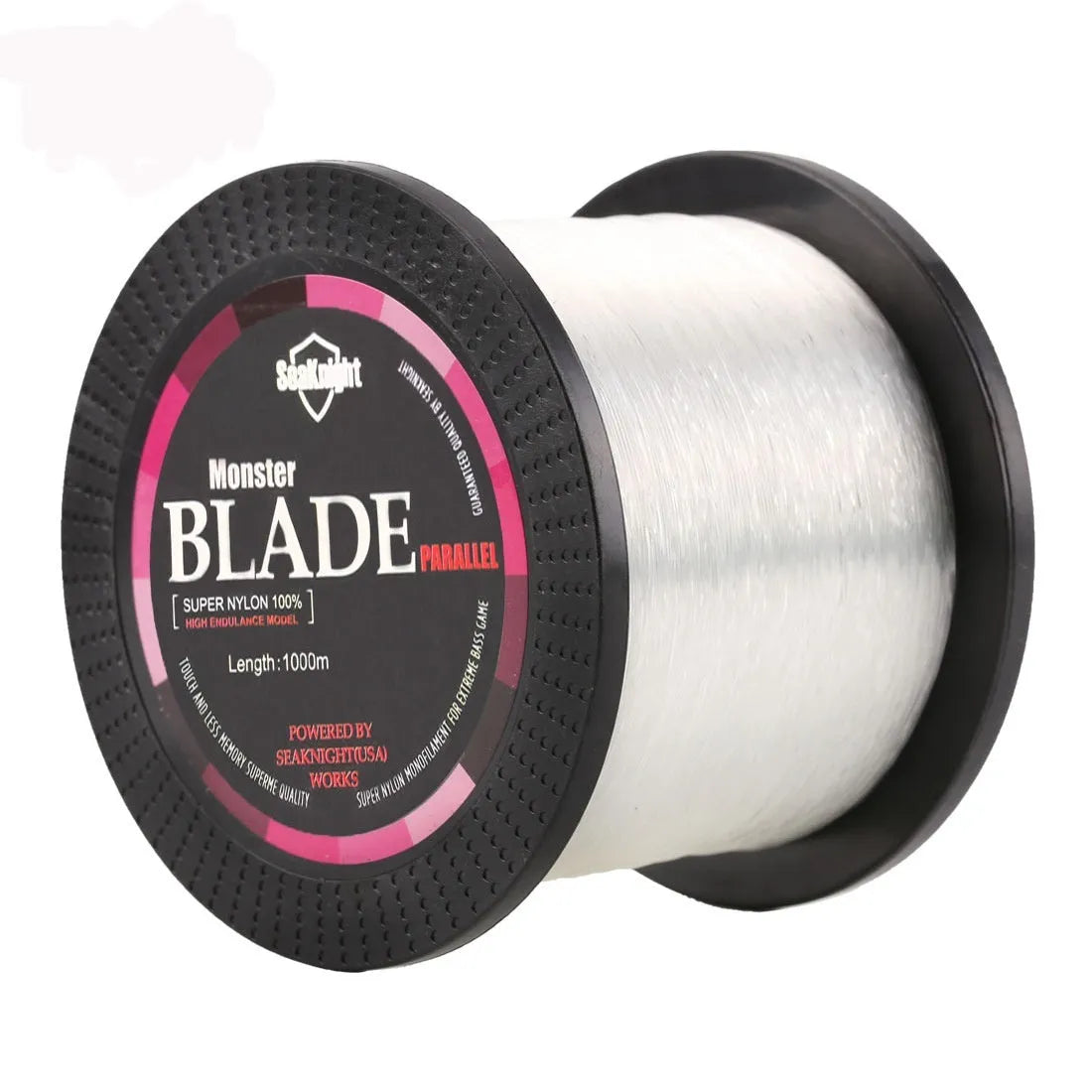 Spool of Seaknight1000 nylon fishing line in various colours and diameters for main line use.