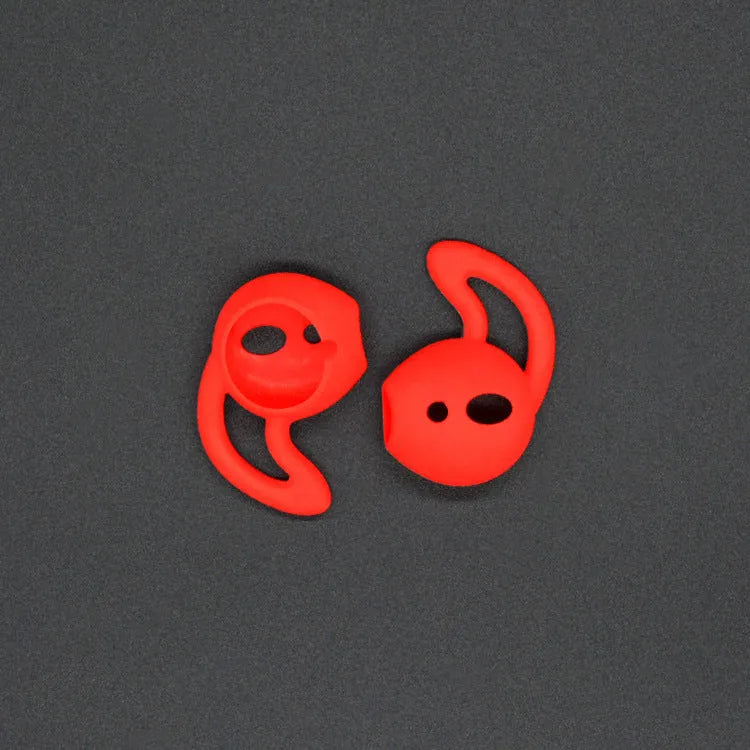 Silicone ear cap for Apple AirPods left ear in black colour