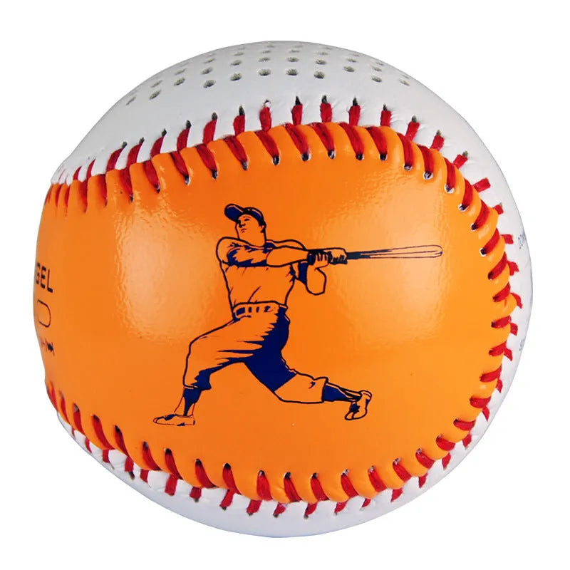 Baseball home Bluetooth speaker in white with 3W output, 600mAh battery, and USB interface