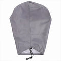 Grey waterproof drawstring cover for new energy vehicle charging point measuring 28x45x16cm