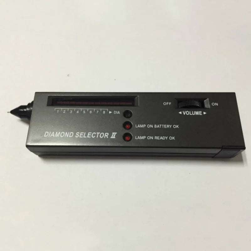 Second generation black diamond thermal conductivity meter with metal probe, measuring 135mm long.