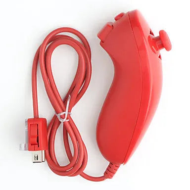 Wii left and right wireless gamepad controllers in multiple colours with rubber sleeve