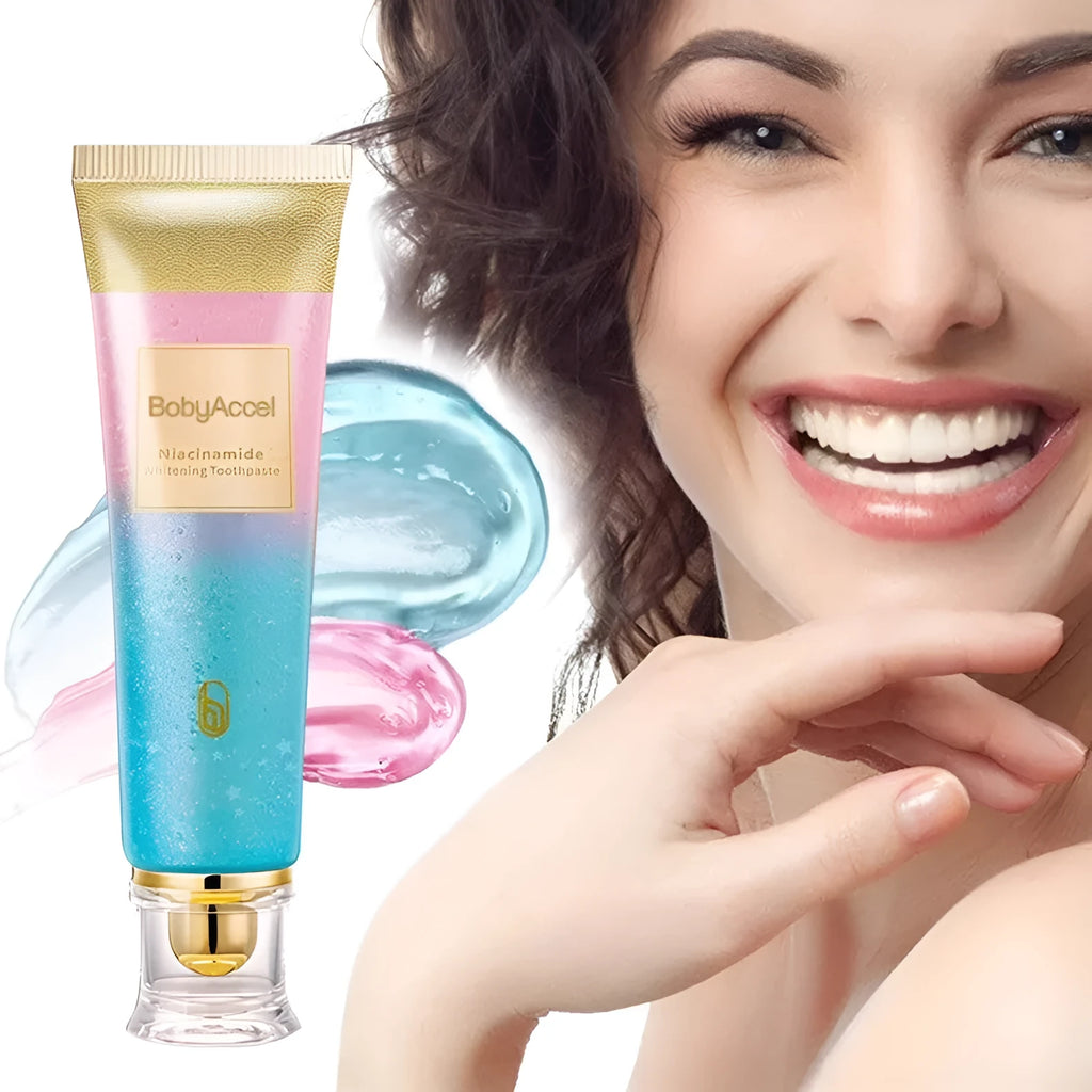 Nicotinamide whitening toothpaste tube 100g for adult oral care with whitening function