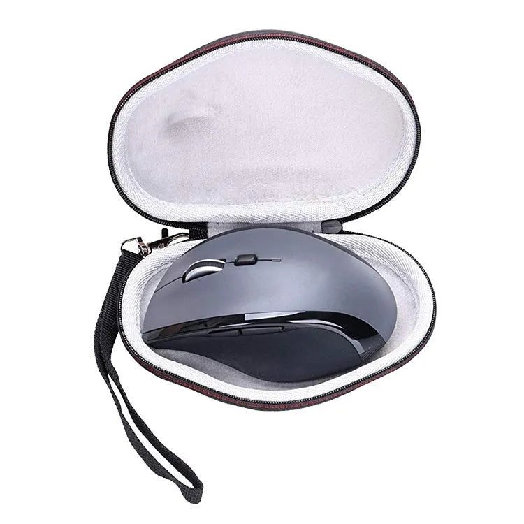 Black and grey mouse protection sleeve for Logitech M720 with shockproof padding