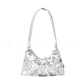 Women's polyester crossbody shoulder bag in urban simplicity style measuring 25x11x15cm