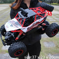 4WD RC buggy green red off-road truck 37x23x20cm with 2.4G remote control