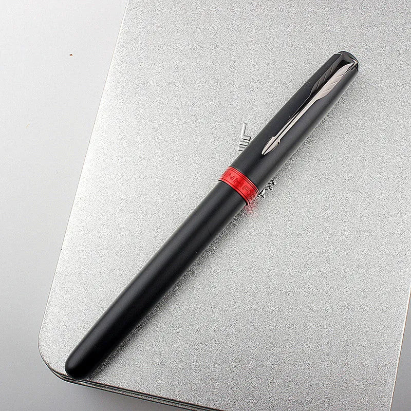 0.5mm stainless steel ballpoint pen shown in multiple colour variations for business office student writing