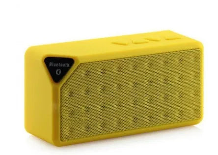 Cannon X3 Wireless Bluetooth cube speaker in multiple colours with compact portable design