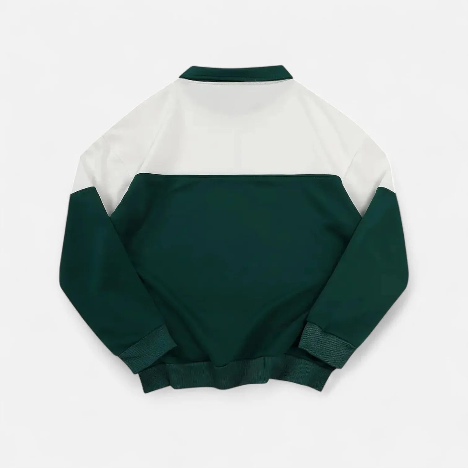 3D digital print stand collar pullover sweater in autumn winter colours long sleeve polyester fibre