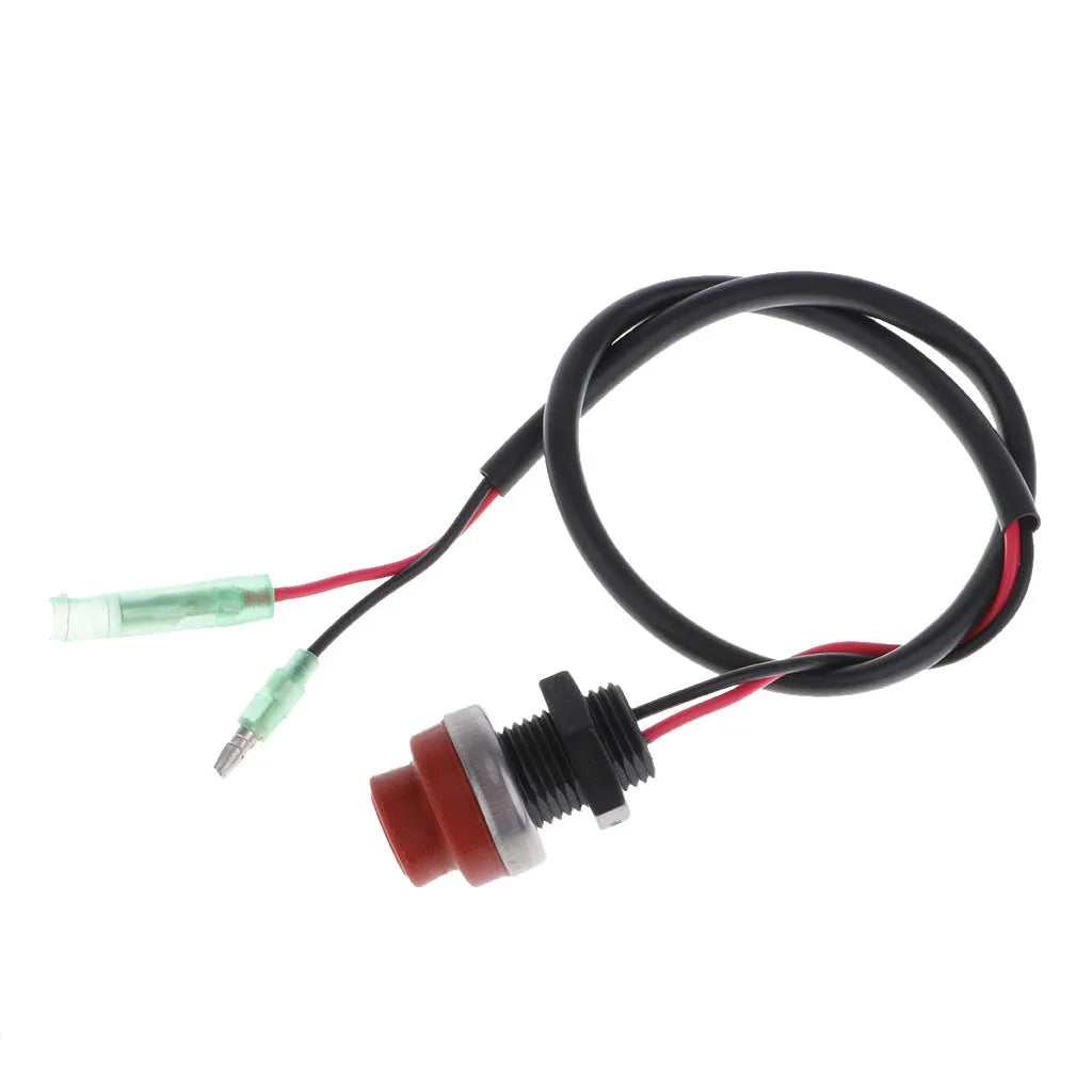 Yamaha outboard motor kill switch stop safety lanyard with rope.