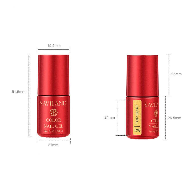 7ml transparent resin phototherapy glue bottle for UV gel nails with frosted bottom seal