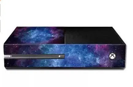 Xbox One film skin sticker pack with blue original matt material