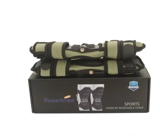 Adjustable knee brace with patella support and spring mechanism in breathable fabric