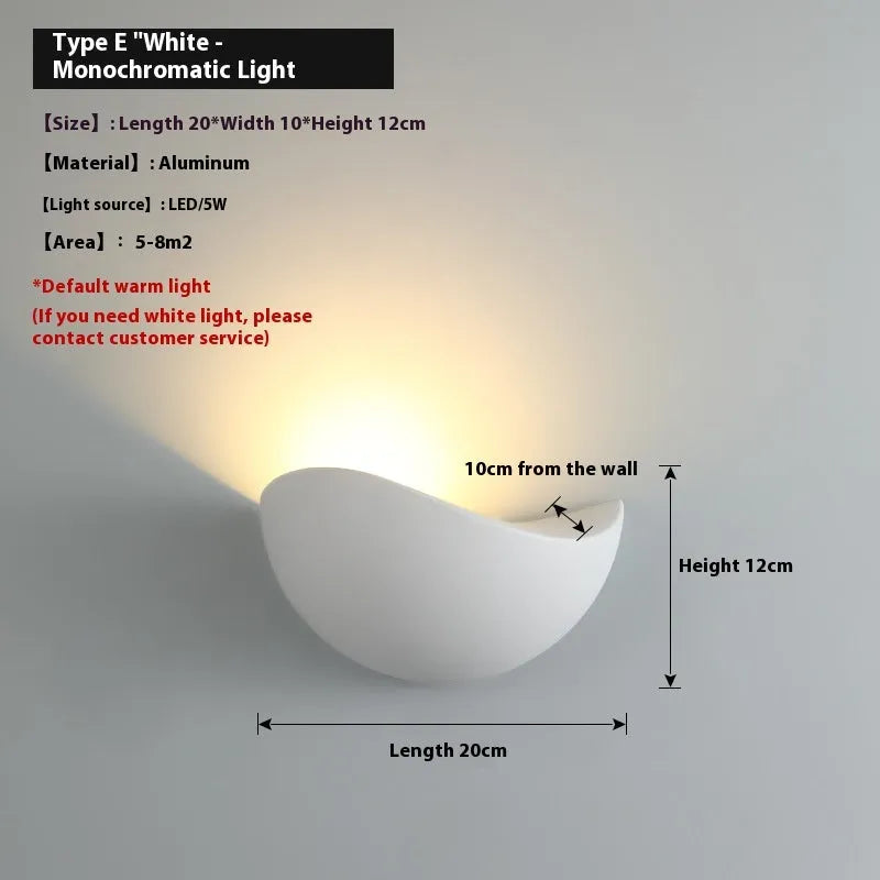 Black and white waterproof bird's nest design courtyard LED lamp with aluminium alloy shell