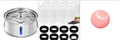 Cat Gravity 43mm plastic rolling ball toy with bionic motion and obstacle avoidance for cats on a hard floor