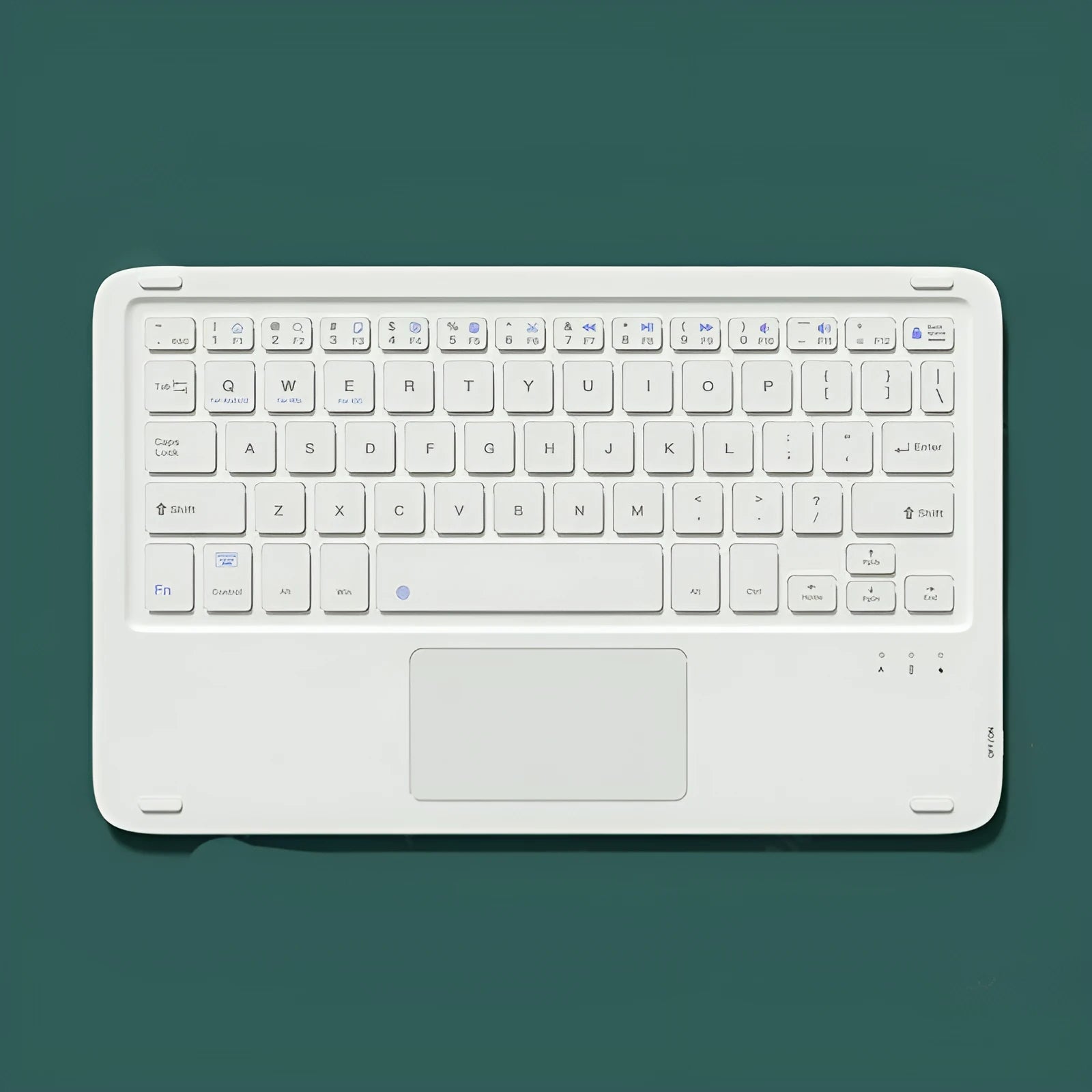 Pink wireless Bluetooth keyboard and matching dual-mode charging mouse on a desk