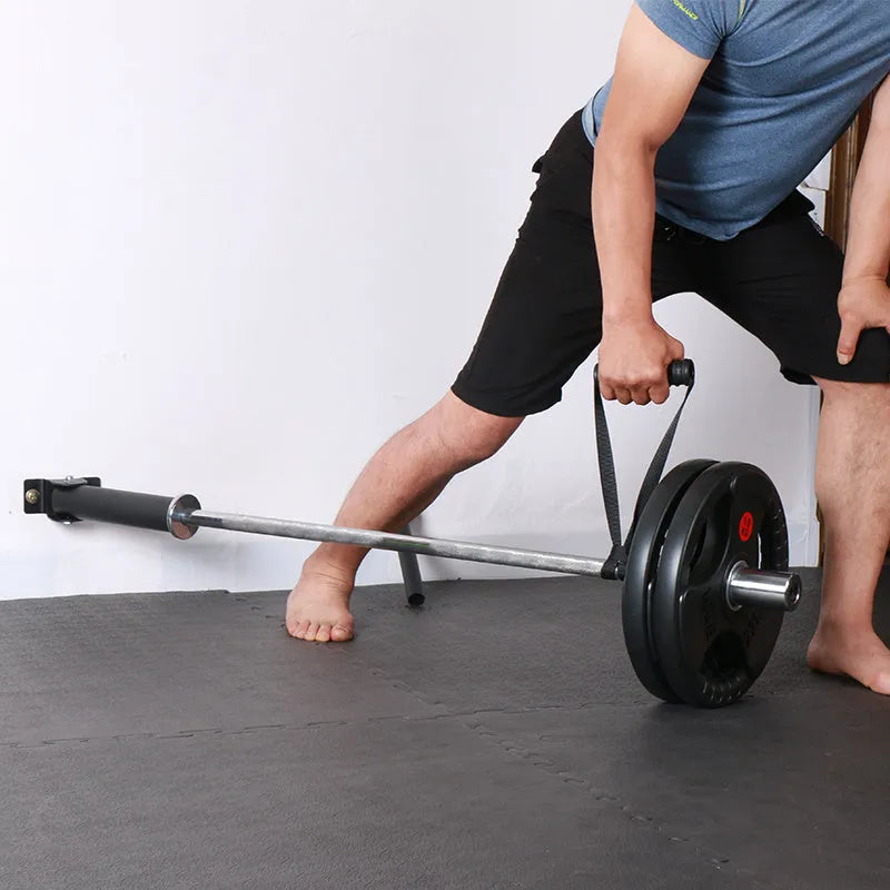 Steel wall-mounted barbell rod rack holding 25 tubes