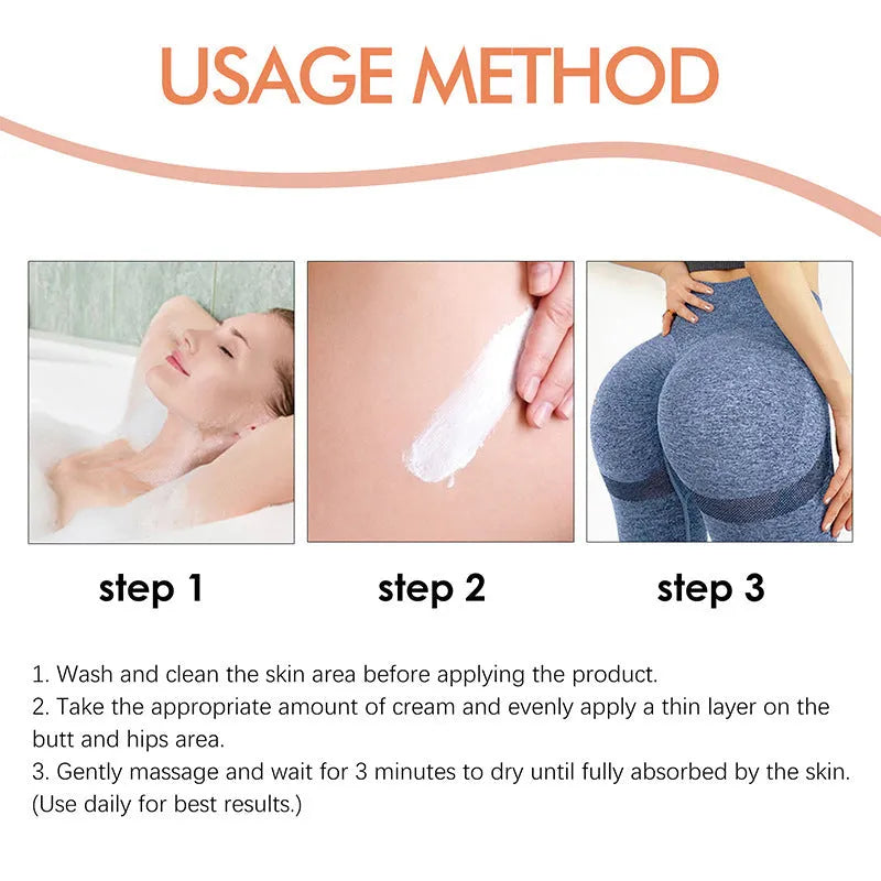 NDC hip lifting cream in 100g container for buttocks firming at home