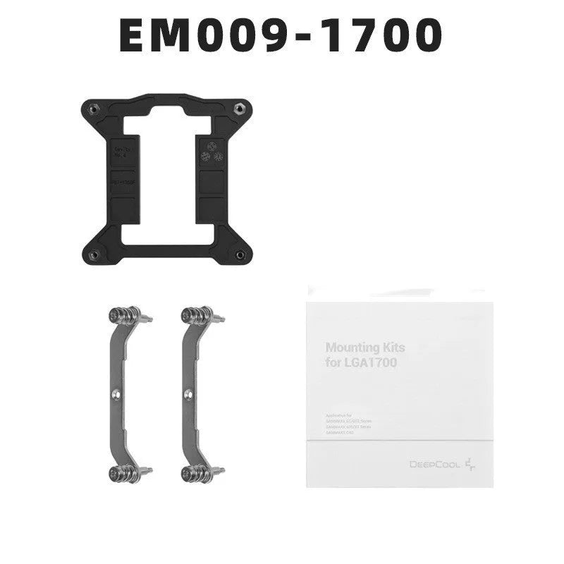 LGA 1700 socket water cooling radiator fastener with cleaning alcohol bag for 12th generation Intel CPUs