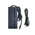 ORICO 6518US3 external hard drive enclosure in black for 2.5 and 3.5 inch SATA HDD SSD with USB 3.0 cable and power adapter