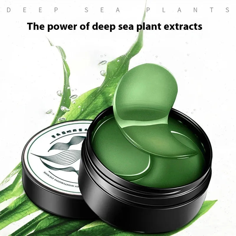 60 piece seaweed collagen essence eye mask set with sheet form patches