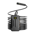 F300 wireless dual lens endoscope with IP68 waterproof probe, magnet, and hook accessories on a table