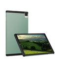 16-inch Android 15 tablet in black, blue, green, or orange, showing its 11.6-inch screen and slim 8.9mm profile.