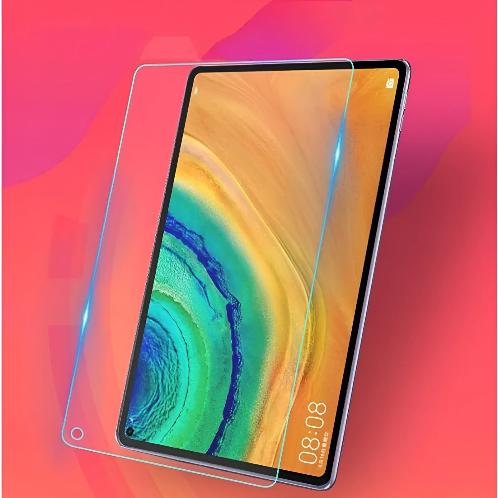 Huawei tablet tempered glass screen protector film for multiple tablet models with clear scratch-resistant protection