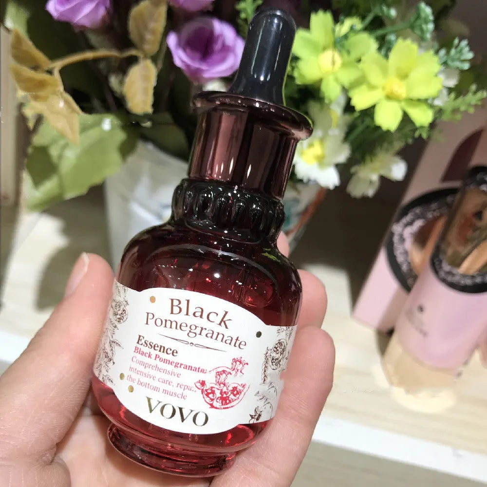 Pomegranate Extract Moisturising Water bottle, part of a skincare set with cream, essence, eye cream and cleanser.