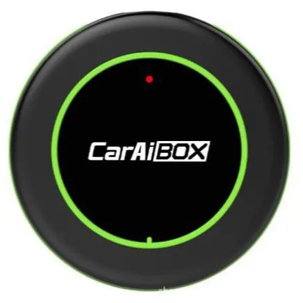 Switching box module vehicle-mounted wireless adapter C6 in black with Type-C and USB interfaces