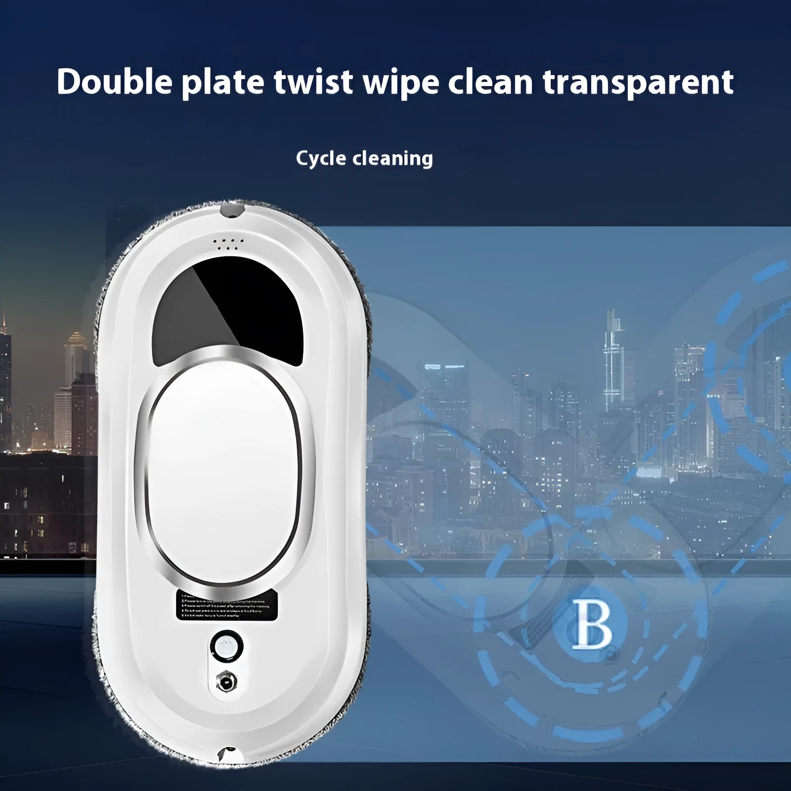W11 white full-automatic high altitude cleaning machine with remote control and accessories