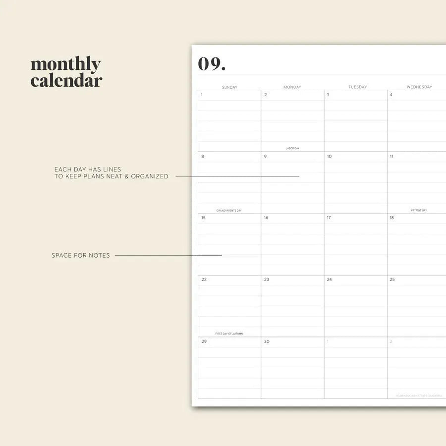 Cherry red wire-bound coil notebook for daily schedules and planning