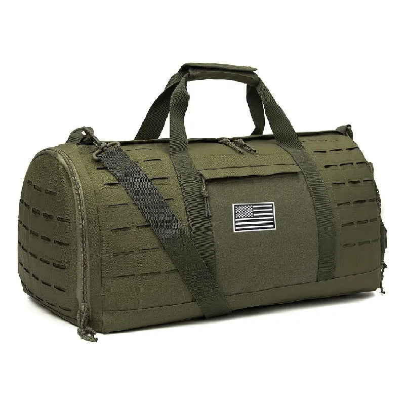 Men's sports fitness handbag in oxford cloth with air pillow belt shoulder strap