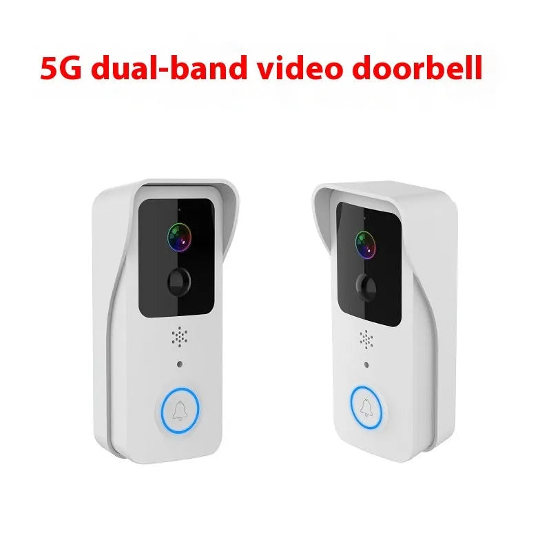 Smart waterproof visual doorbell with remote intercom HD video capability