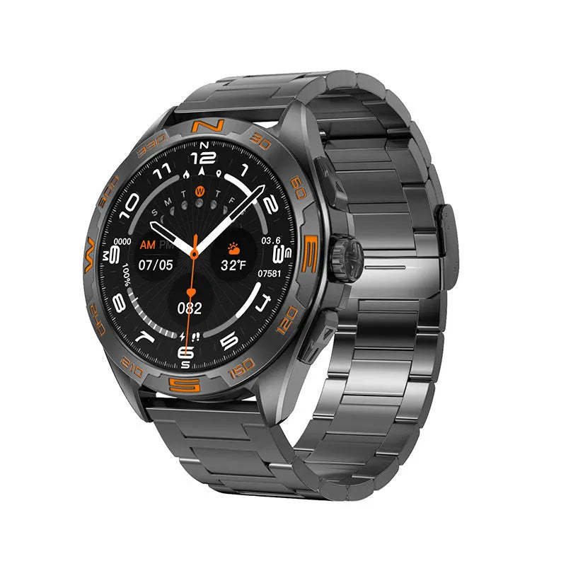 Smart watch with health monitoring functions and WhatsApp reply capability in four colour options