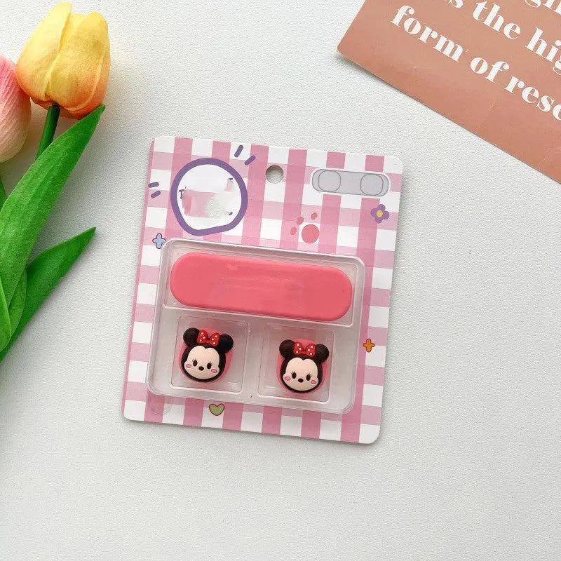 Cartoon magnetic protection data cable fixer in plastic construction for desktop magnetic hubs