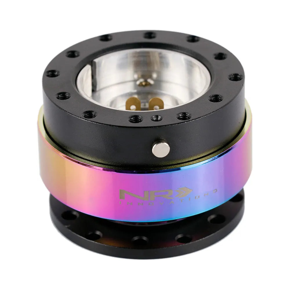 Colourful car steering wheel quick release modification kit with heightening insole and connection base